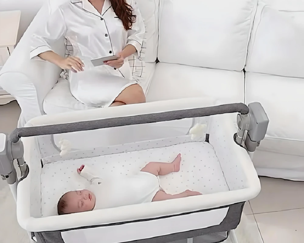 rocker with bassinet